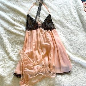Victoria secret lingerie nightie set